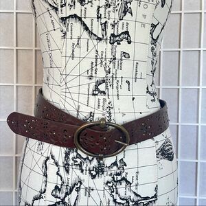 Genuine Italian Leather Women’s Belt Size SM